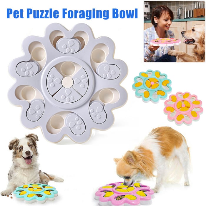 Interactive Dog Puzzle Feeder