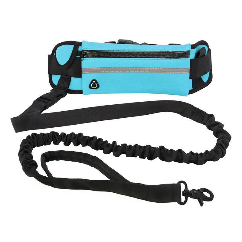 Hands-Free Dog Leash with Waist Pouch
