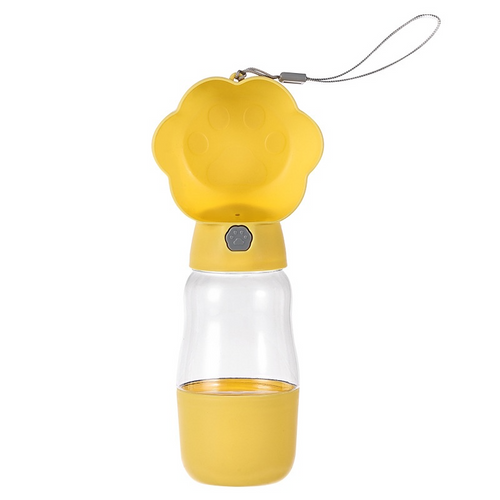 Borraccia Portatile 2-in-1 per Cani – Acqua e Snack