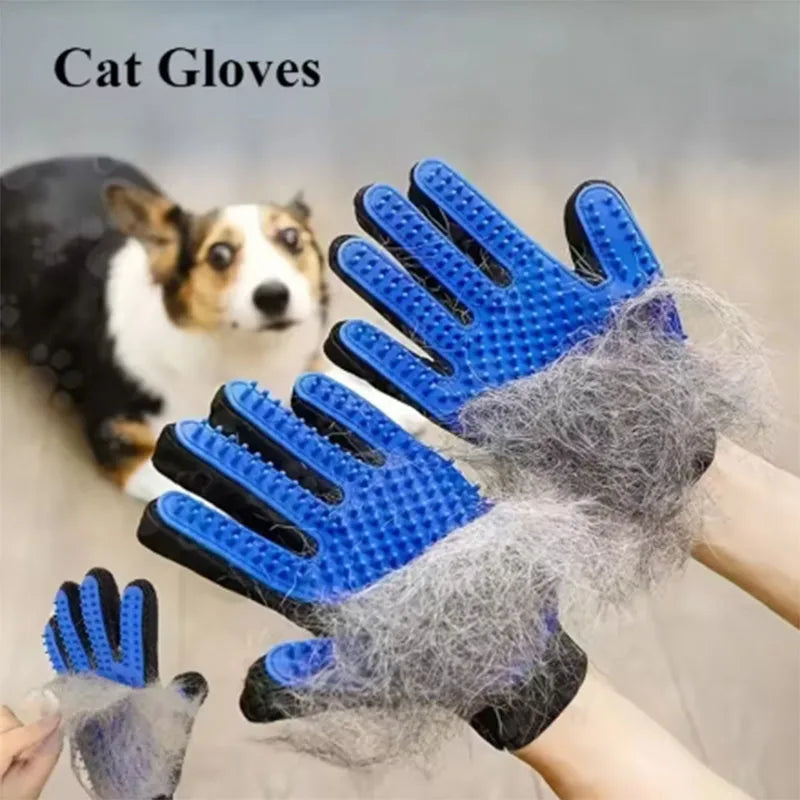 Guanto Rimuovipeli e Massaggio per Cani e Gatti