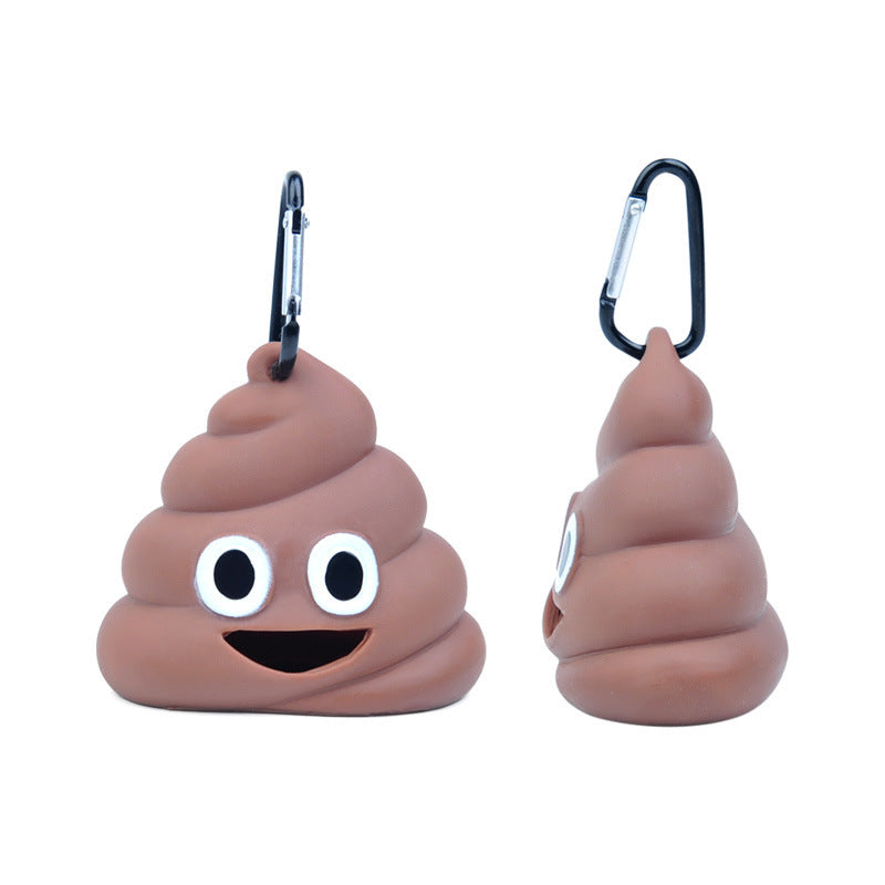 Dispenser Portatile con Sacchetti per Cani